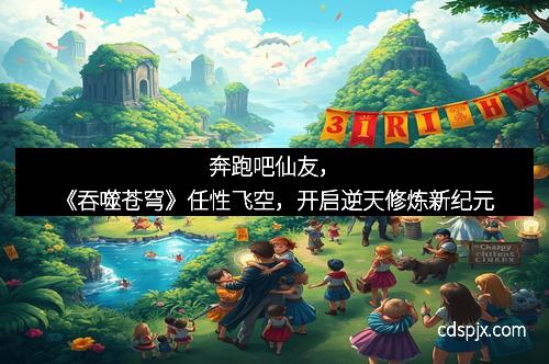 奔跑吧仙友，《吞噬苍穹》任性飞空，开启逆天修炼新纪元